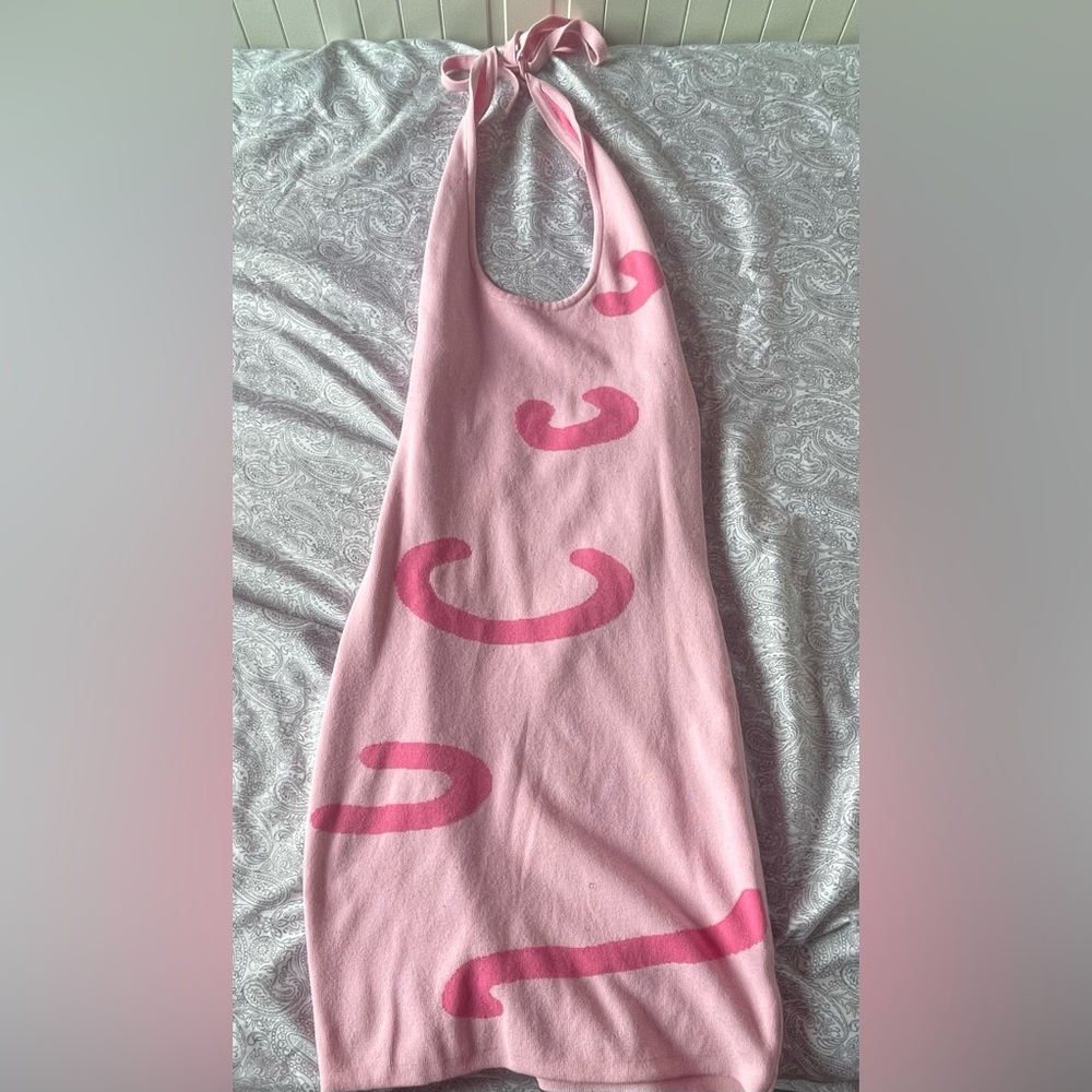 Pink mini dress from Fashion Nova
